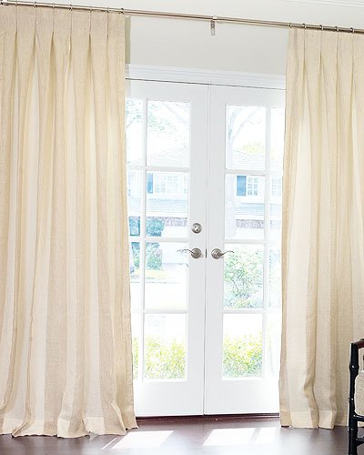 Custom Sheer Linen Drapery